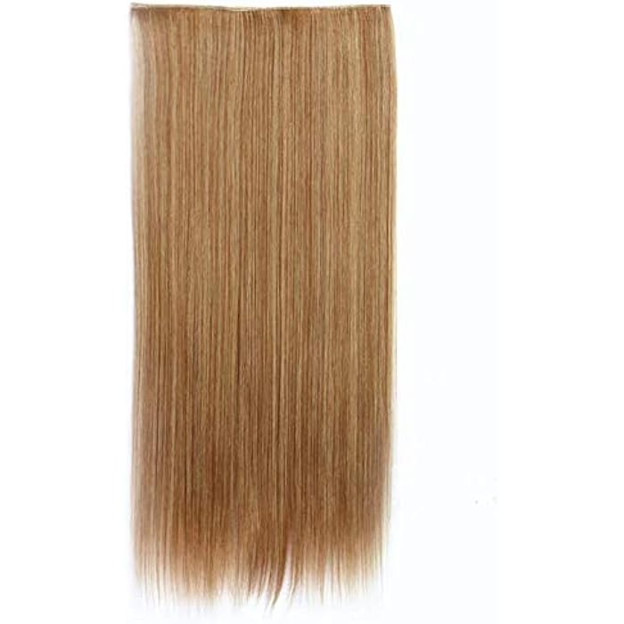 DILLARDS Fashion Brown Long Straight Synthetic Hair Extensions, 2724600516157 - Image 2